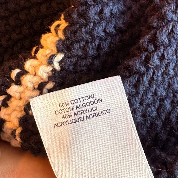 Lucky Brand Striped Textured Sweater - Picture 5 of 6